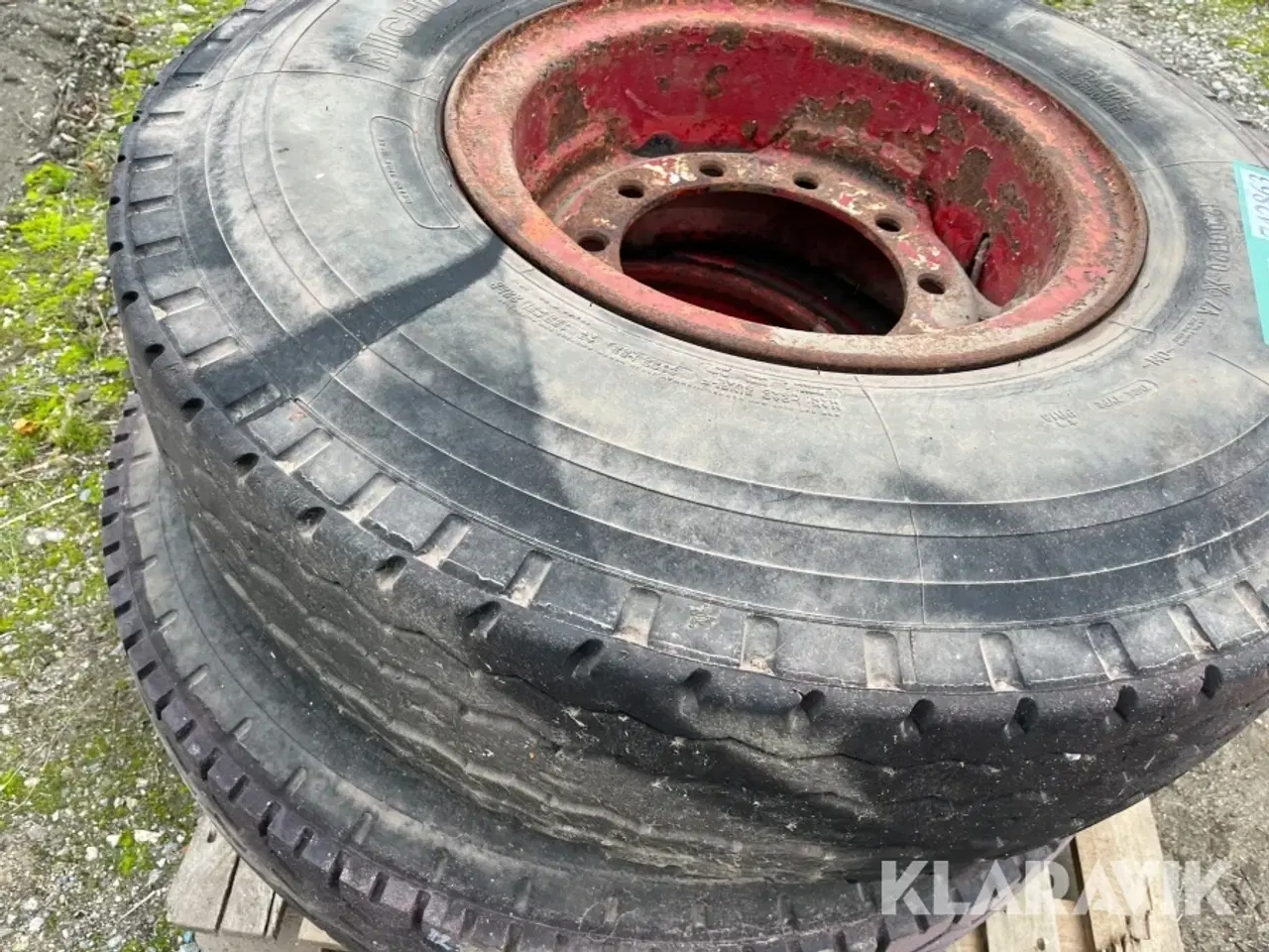 Billede 9 - Dæk Michelin Radial regroovable til lastbil 2 styk