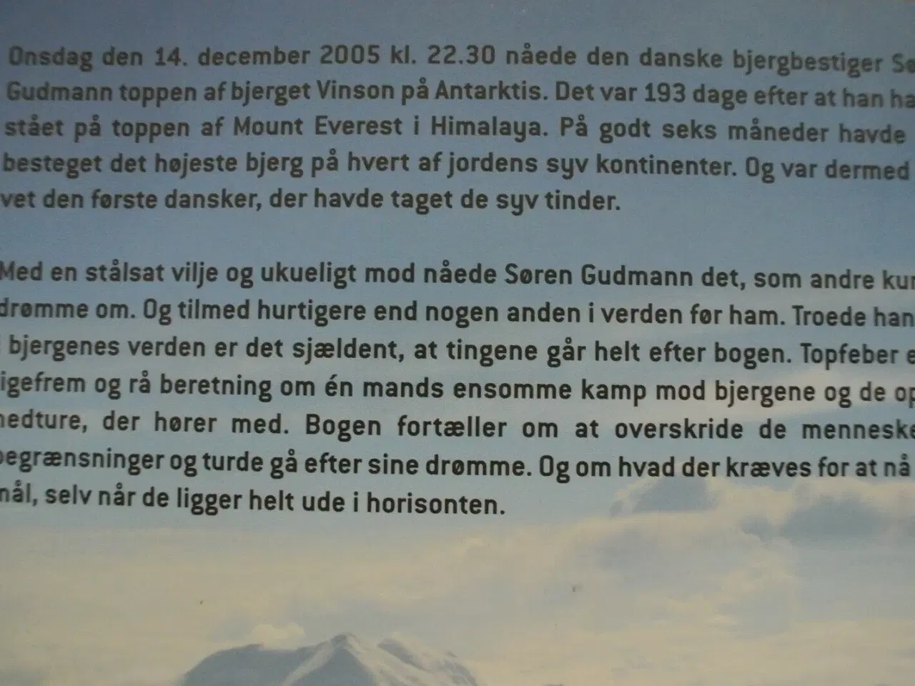 Billede 3 - topfeber - de syv tinder på rekordtid, af søren gu