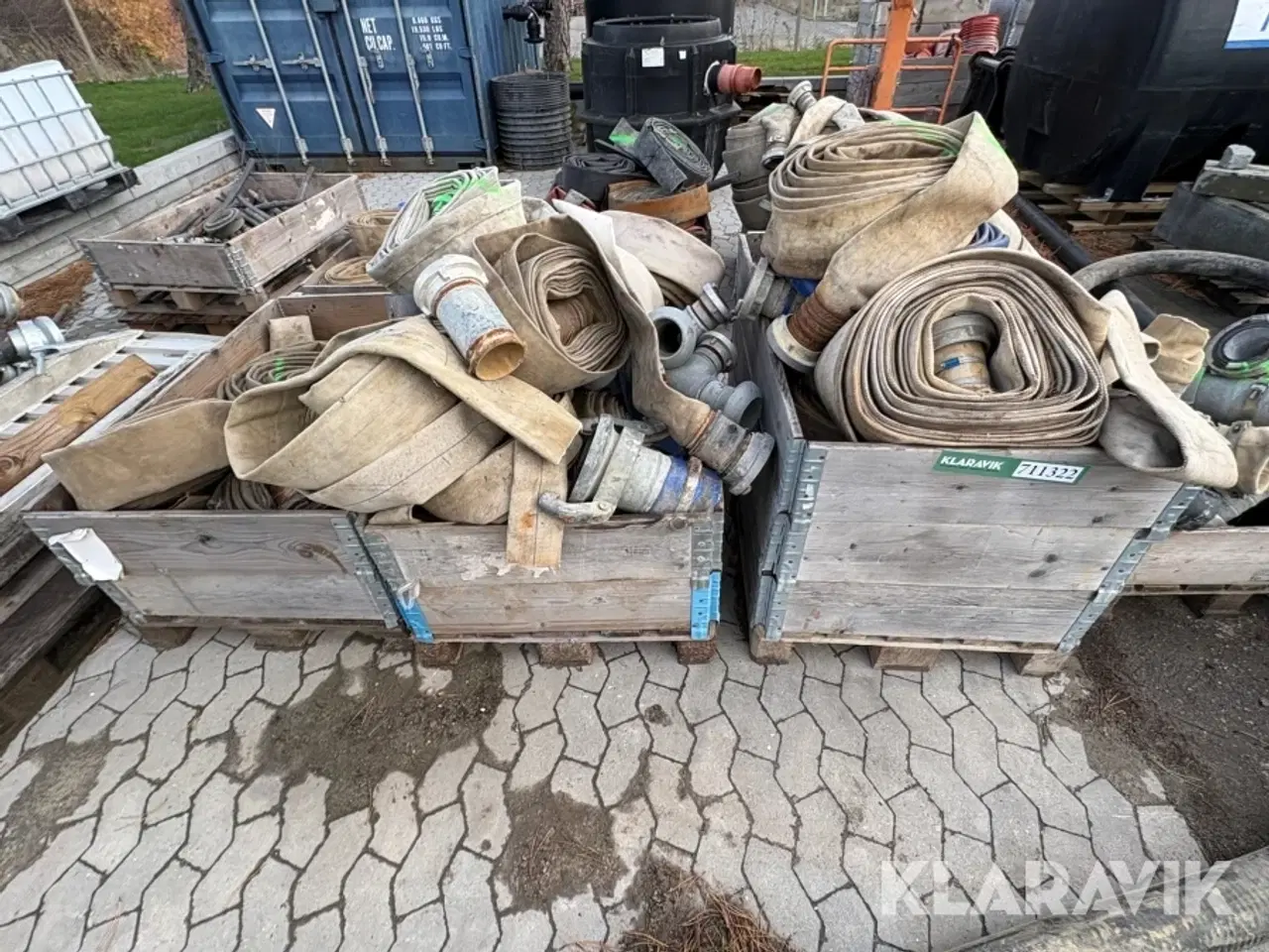 Billede 5 - Assorterede slanger og koblinger - 6,5 paller