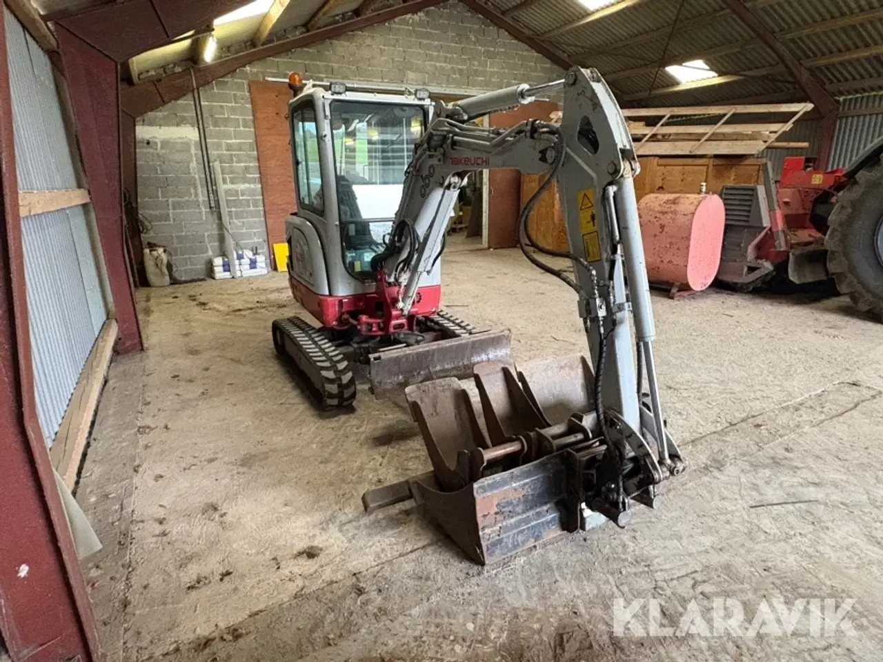Billede 2 - Gravemaskine Takeuchi TB225 – Minigraver