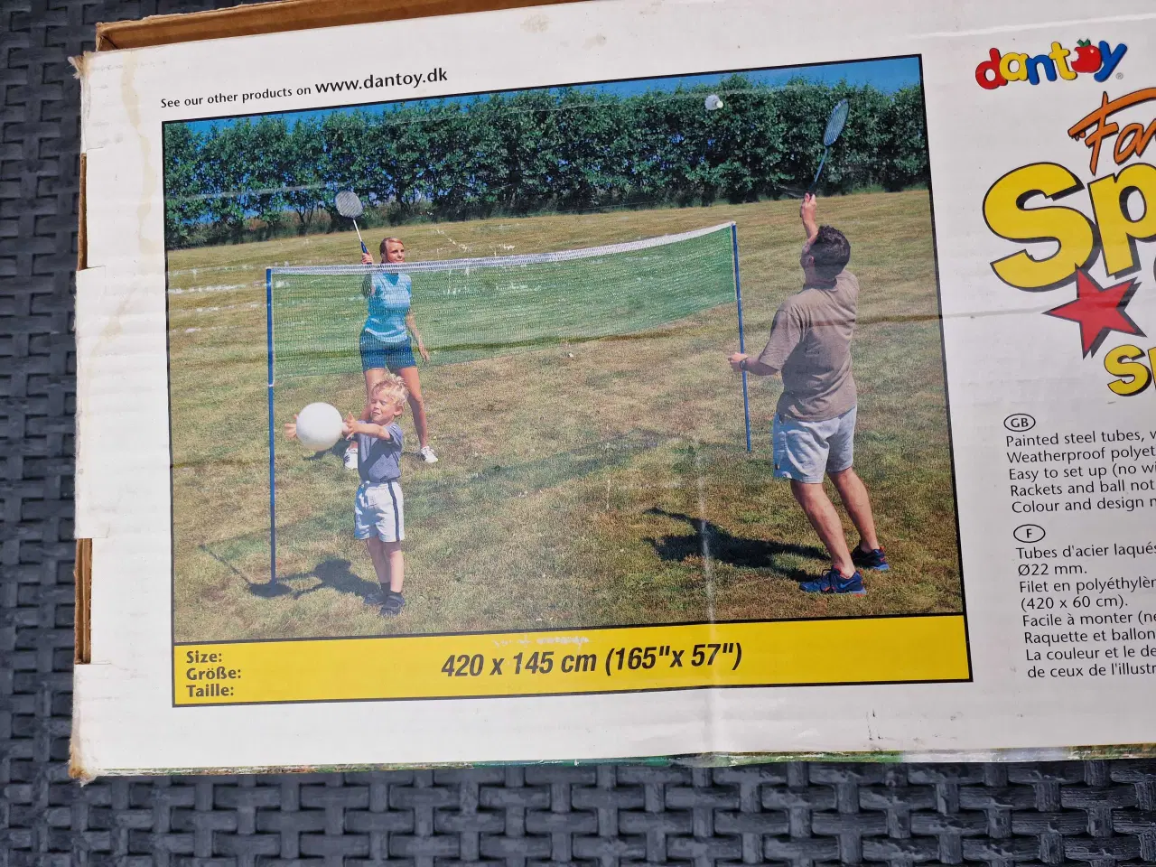 Billede 4 - Badmintonnet