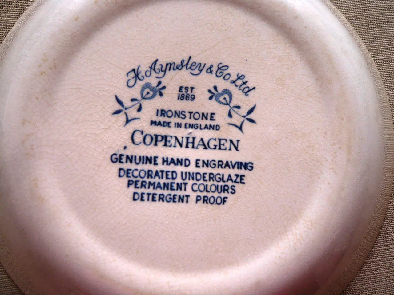 Billede 2 - Copenhagen - H. Aynsleys lille skål