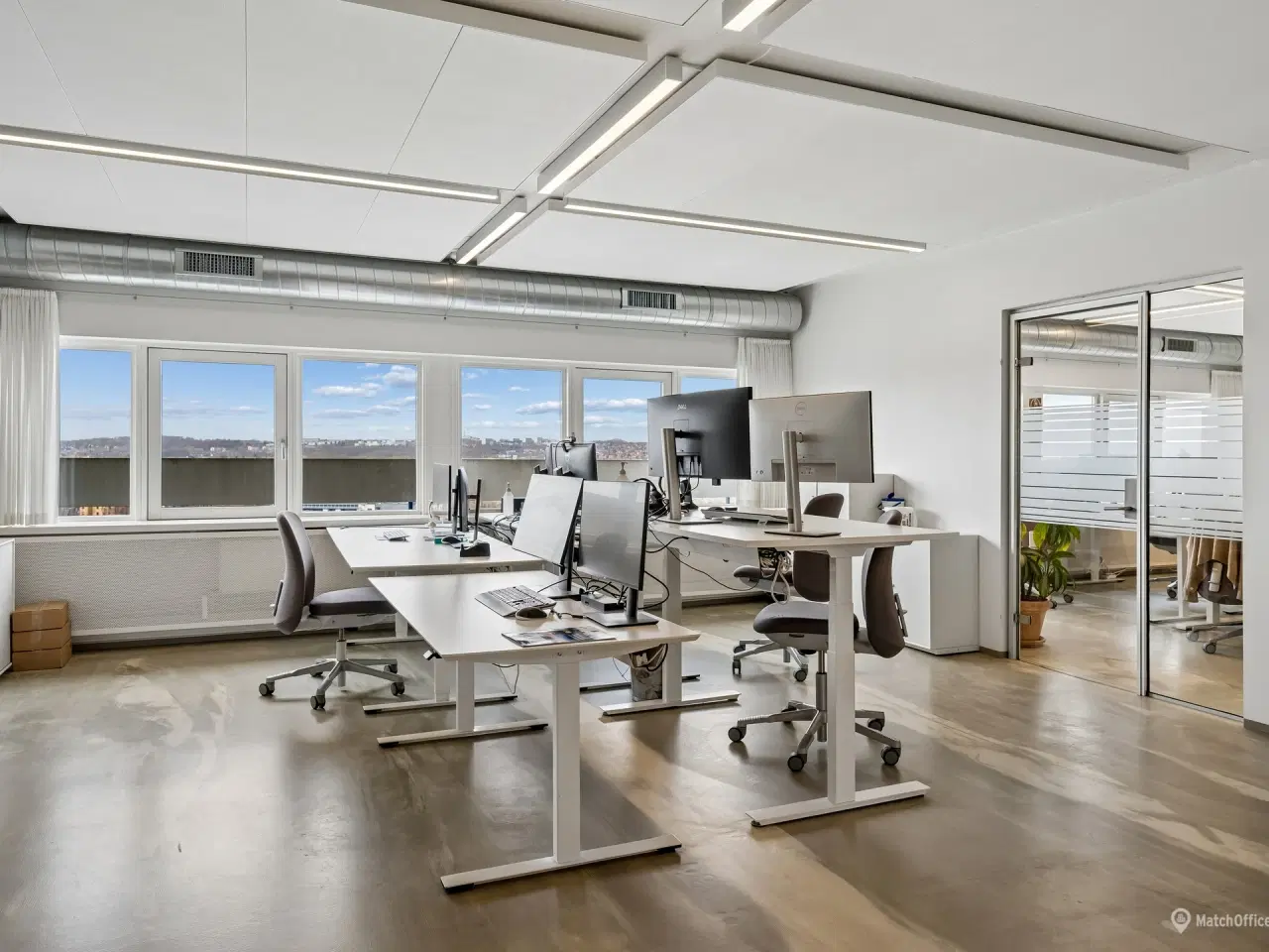 Billede 4 - Lyst og præsentabelt kontorlejemål på 1.170 m² ved Viby Centret syd for Aarhus