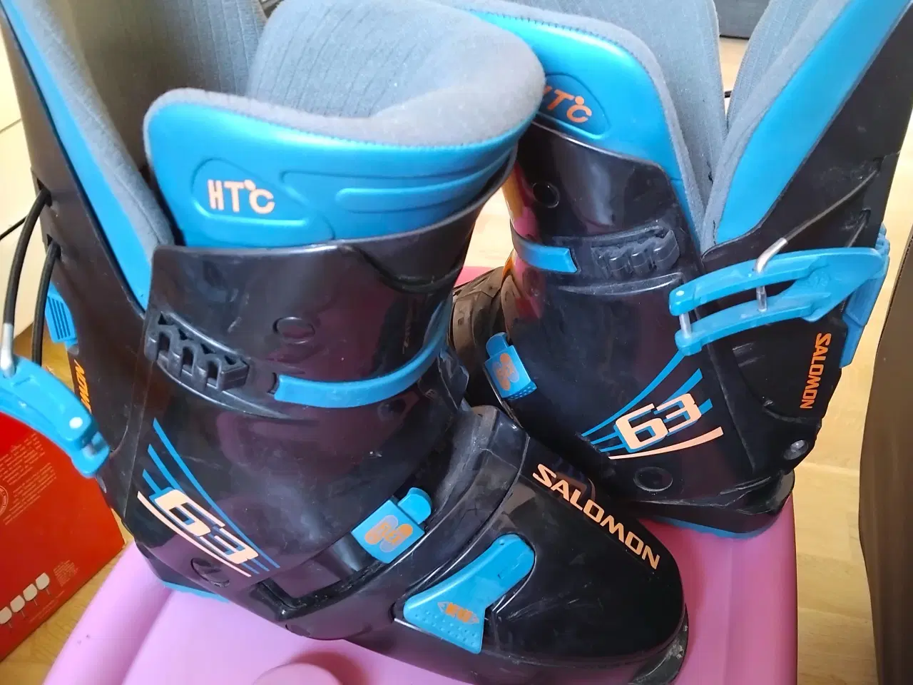 Billede 1 - SALOMON HTC 63 SKISTØVLER / SKI BOOTS 40 - 42