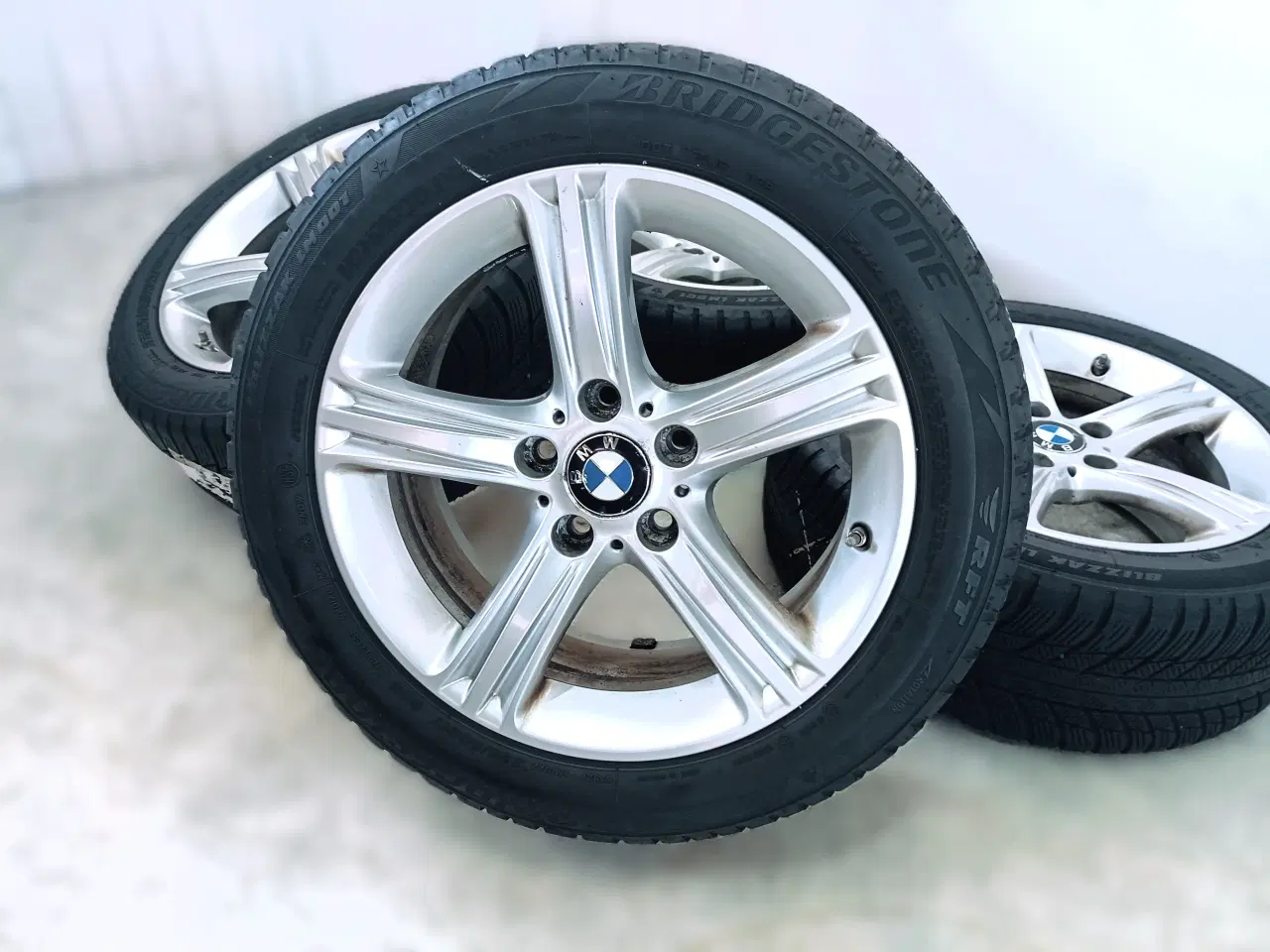 Billede 6 - 5x120 17" ET37 nav 72,6ø BMW vintersæt inkl.TPMS