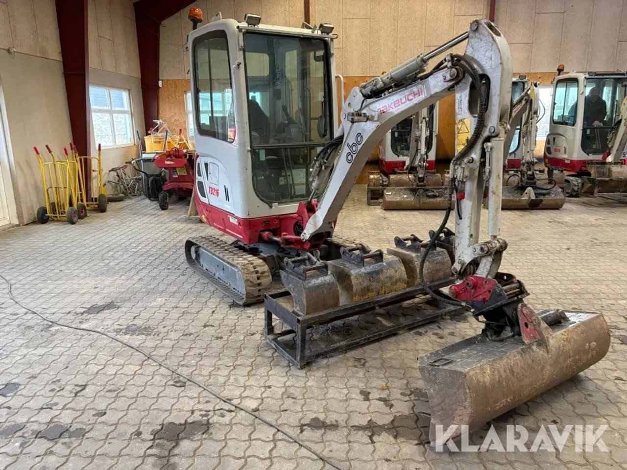 Billede 2 - Gravemaskine Takeuchi TB216