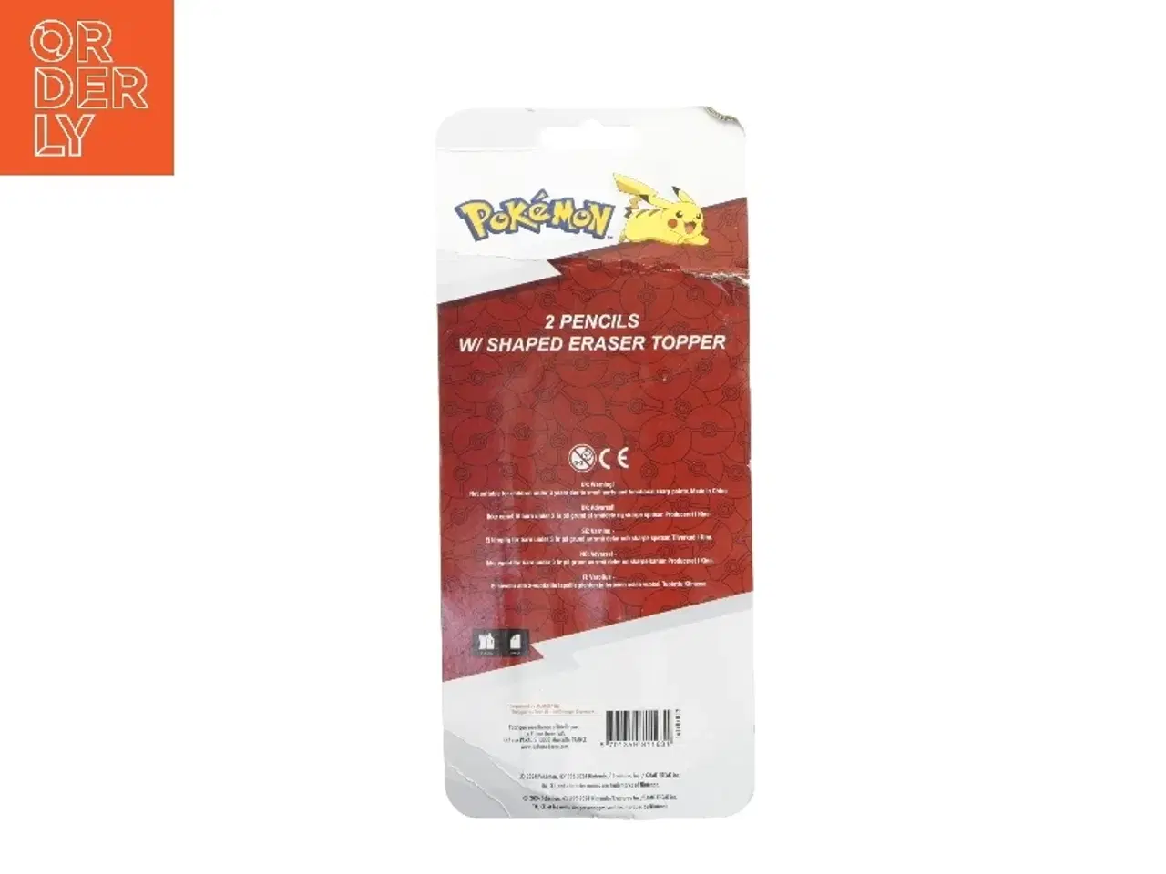 Billede 2 - Pokémon blyanter med viskelæder fra Pokemon (str. 20 cm)