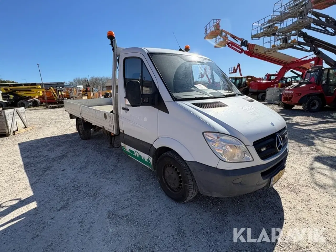 Billede 2 - Ladbil med kran og spil Mercedes-Benz