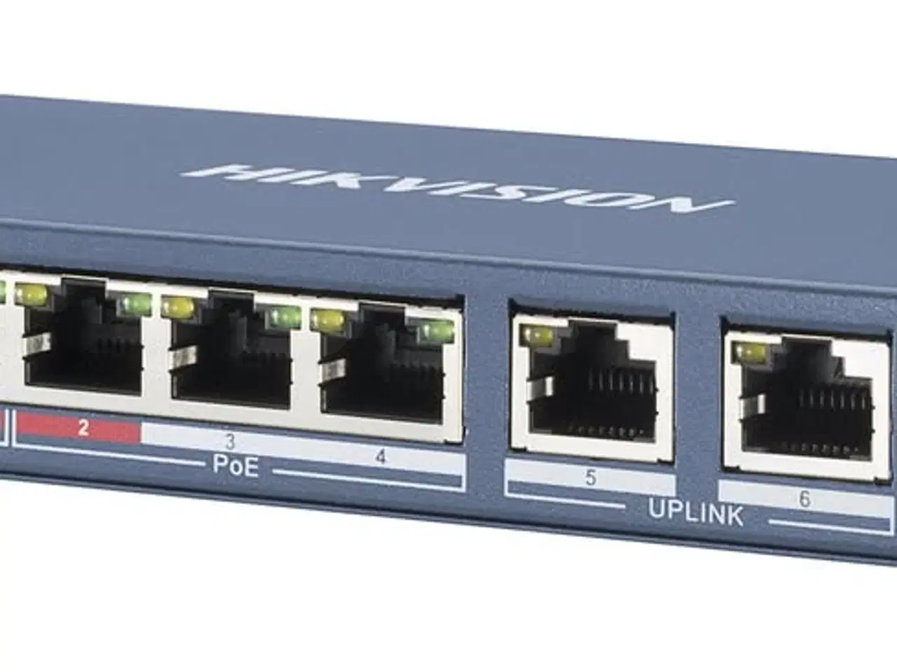 Billede 1 - Hikvision DS-3E0106HP-E 4port PoE+ Switch