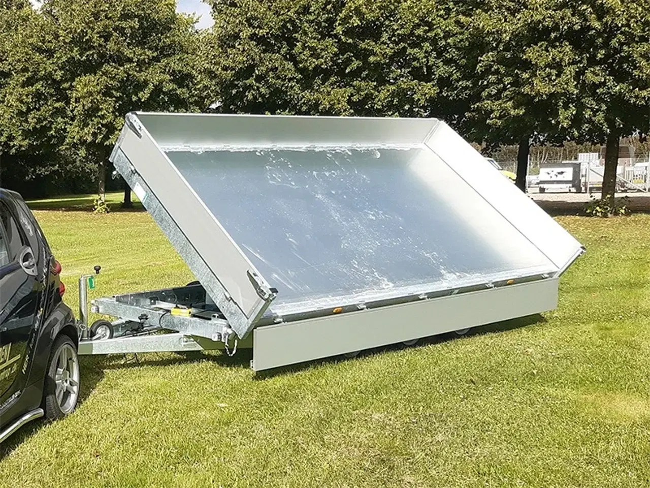 Billede 2 - EDUARD trailer 4020-3500.63 EL tip TR3 m/Ramper og støtteben