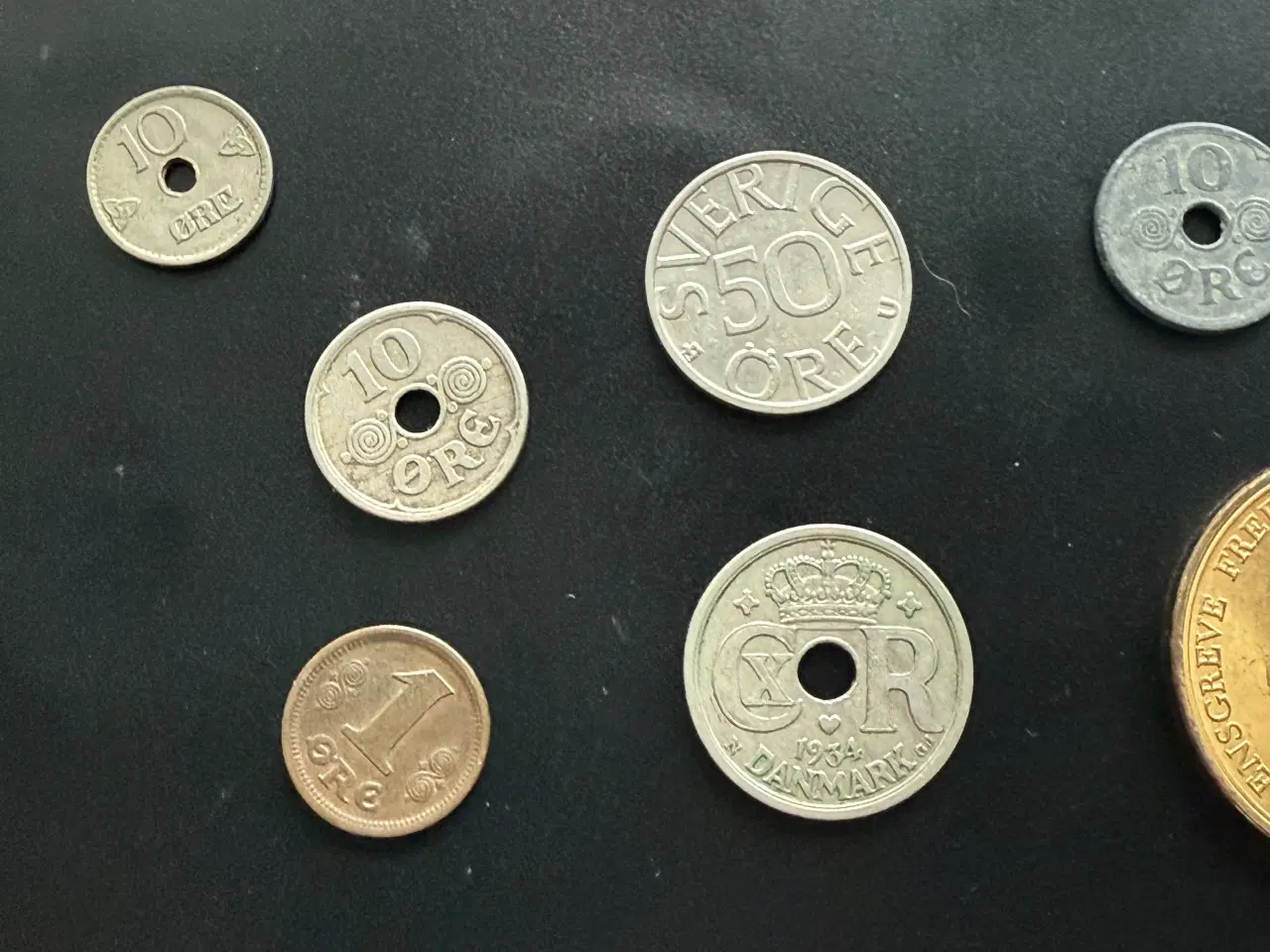 Billede 6 - Lot gamle mønter og sedler uden kasse 