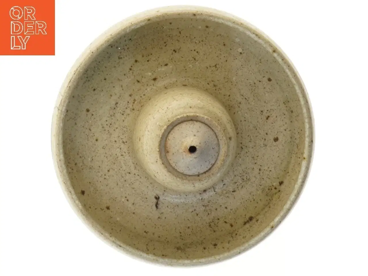 Billede 3 - Keramisk lysestage med låg (str. 17 cm)