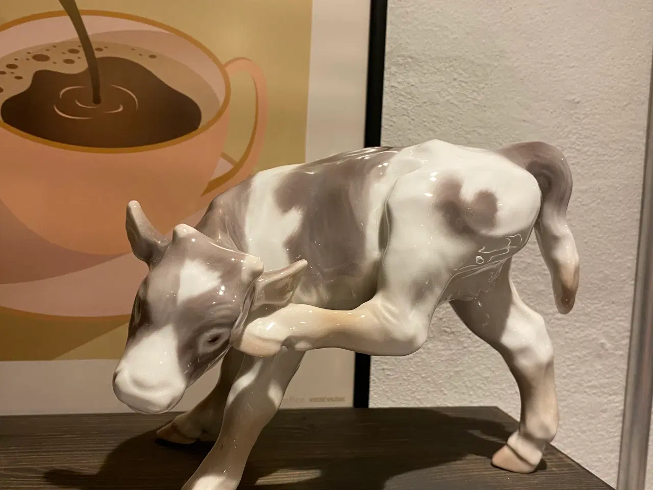 Billede 1 - Porcelæns figur Kalv B&G