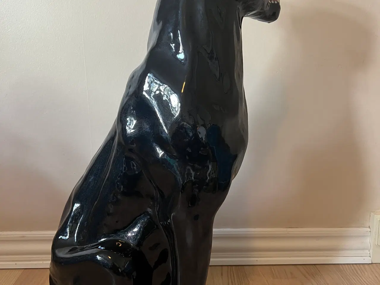 Billede 6 - Stor smuk panter figur 