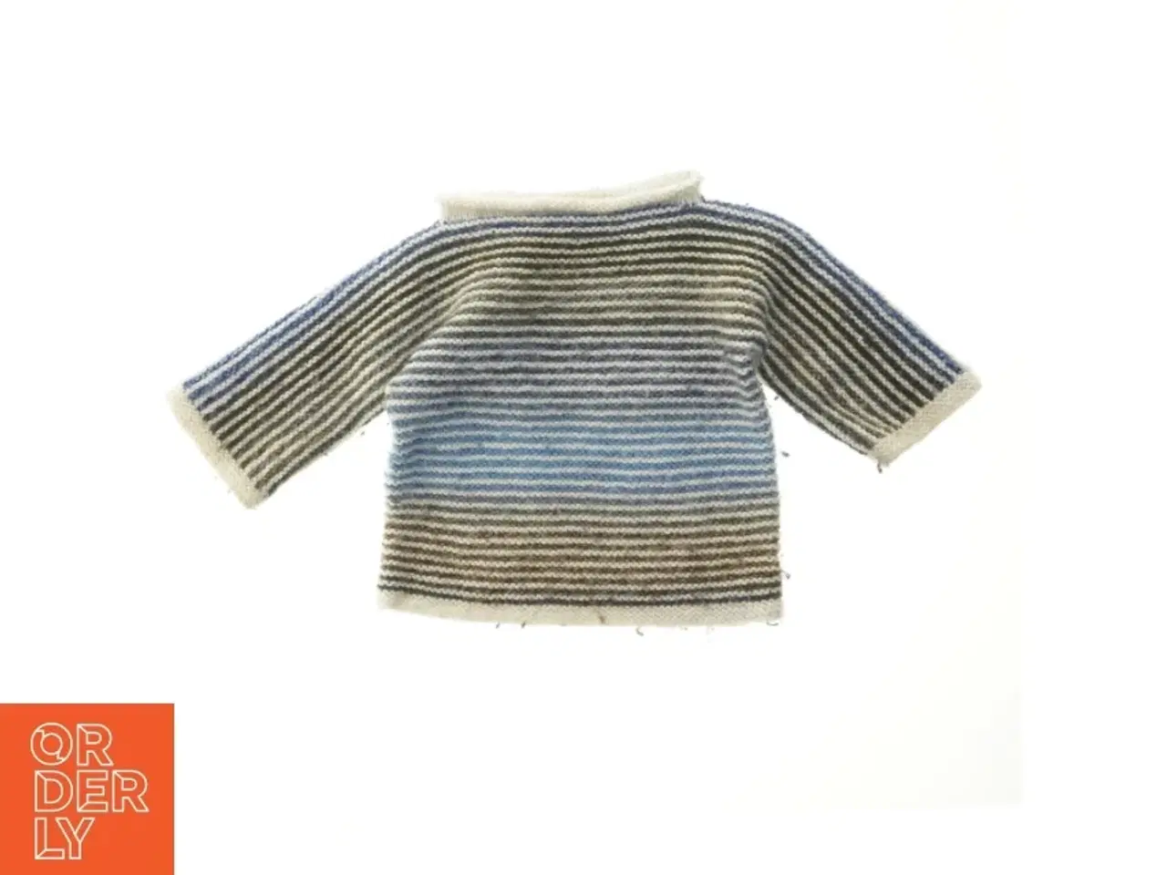 Billede 1 - HåndStrikket uldtrøje (str. Bryst, 27 cm. længde. 30 cm)