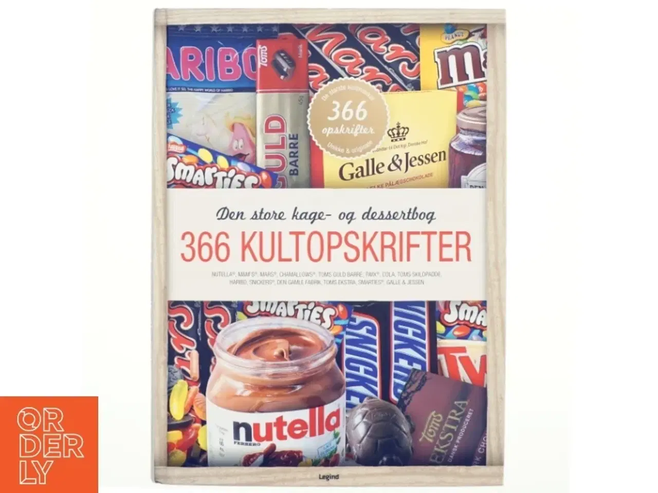 Billede 1 - 366 kultopskrifter : den store kage- og dessertbog (Bog)