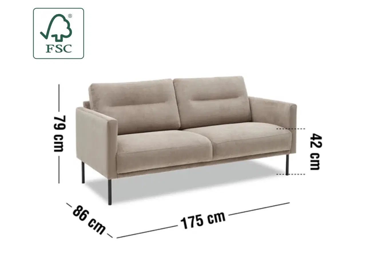 Billede 9 - ILVA Larvik Sofa