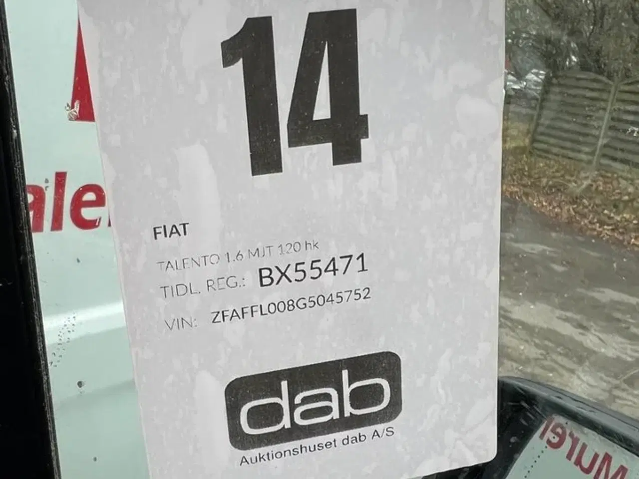 Billede 19 - Varebil FIAT TALENTO 1.6 MJT 120 hk