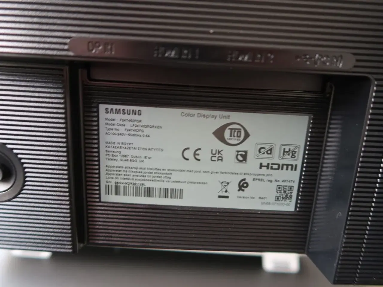 Billede 5 - 2 stk. computerskærme SAMSUNG F24T452FQR, dockingstation DELL, tastatur