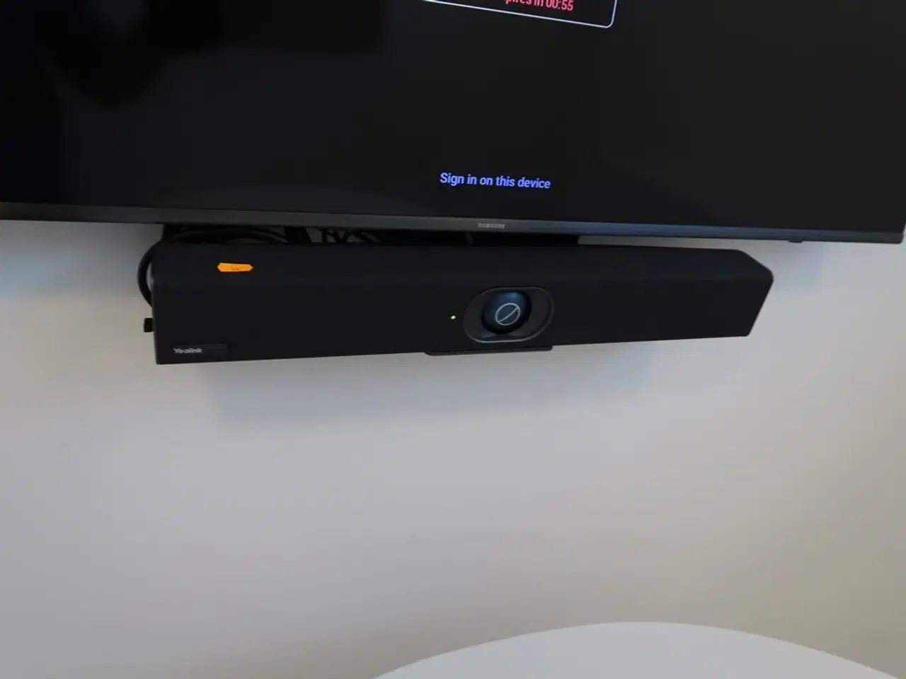 Billede 2 - Fjernsyn SAMSUNG med soundbar YEALINK