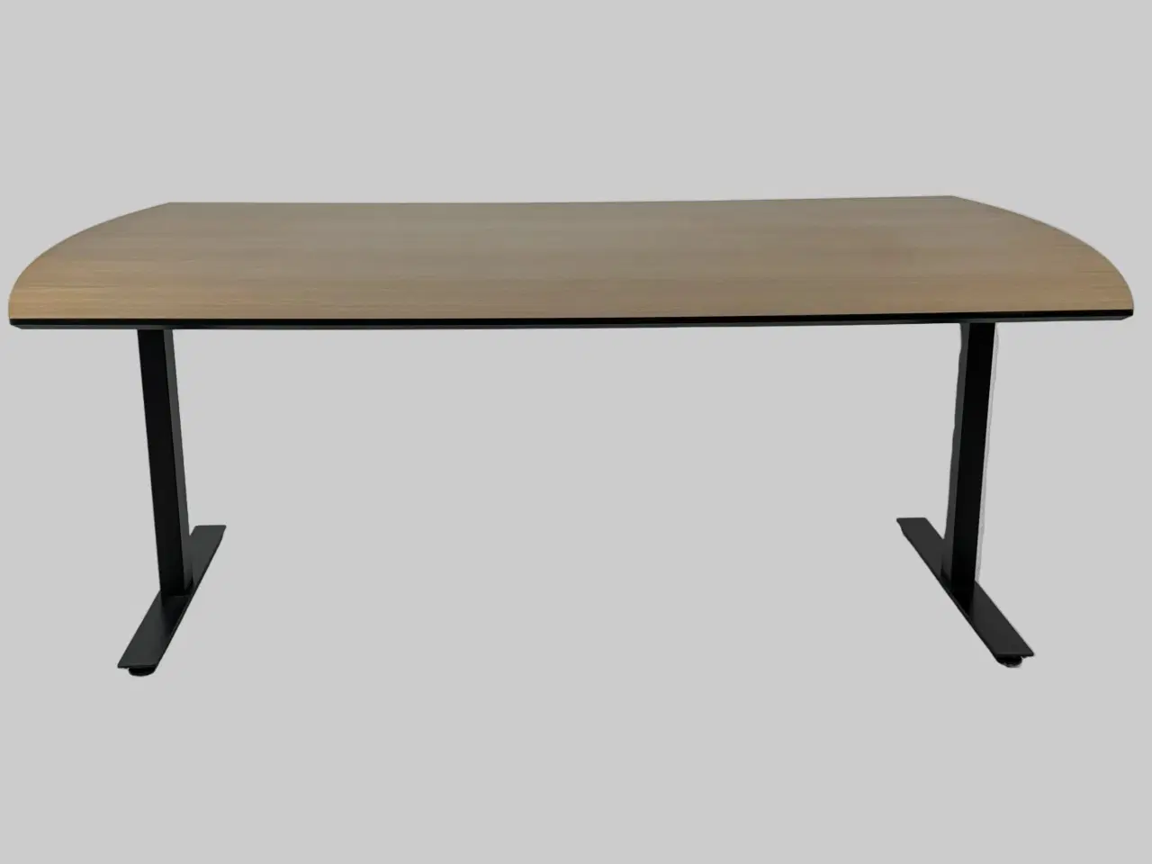 Billede 3 - Dencon Delta Bord – Natur/Sort Stel 200x100x74 cm