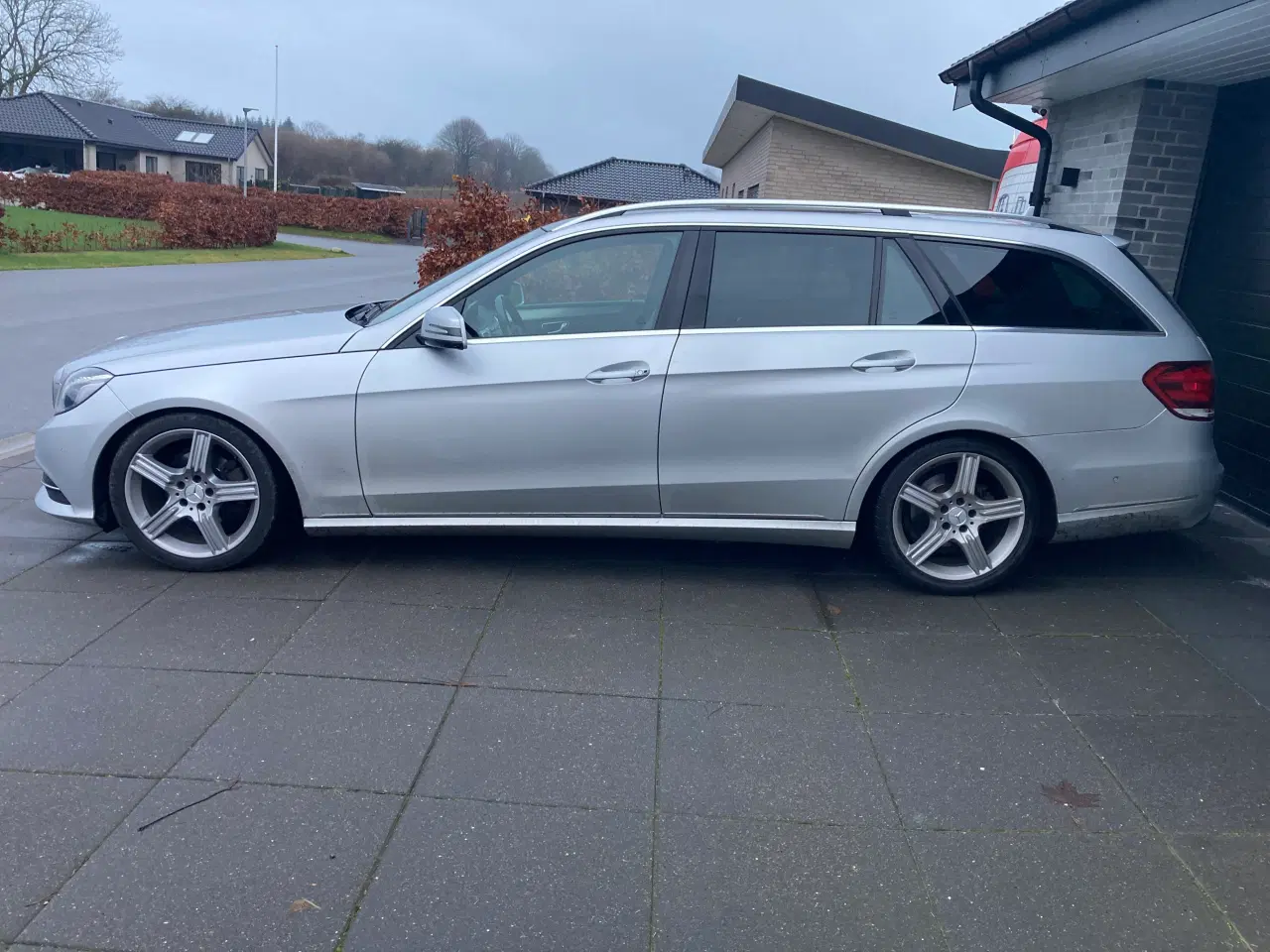 Billede 1 - 18” original Mercedes alufælge med Conti dæk