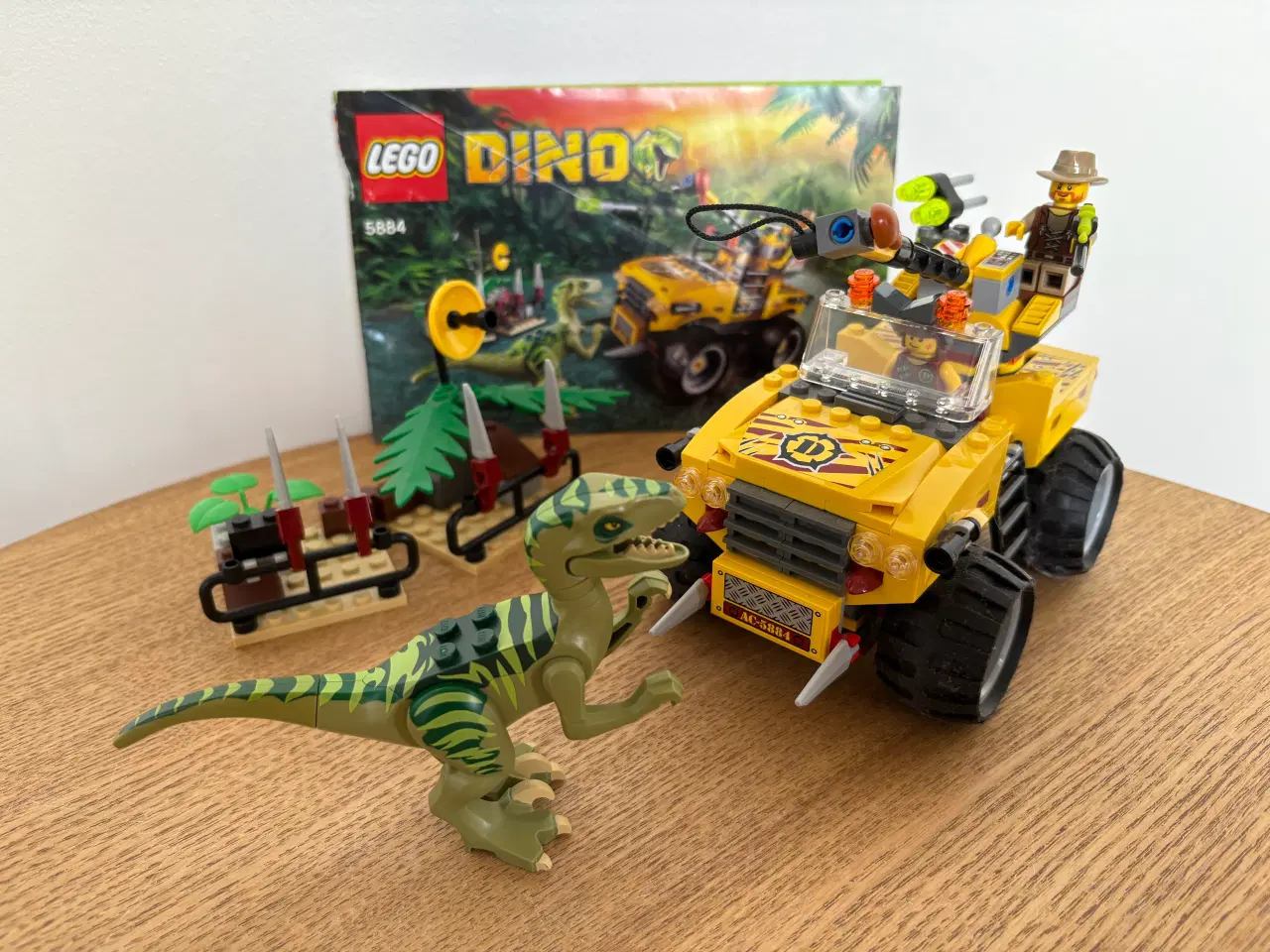Billede 1 - LEGO Dino – Raptor Chase (5884) – Delvist komplet
