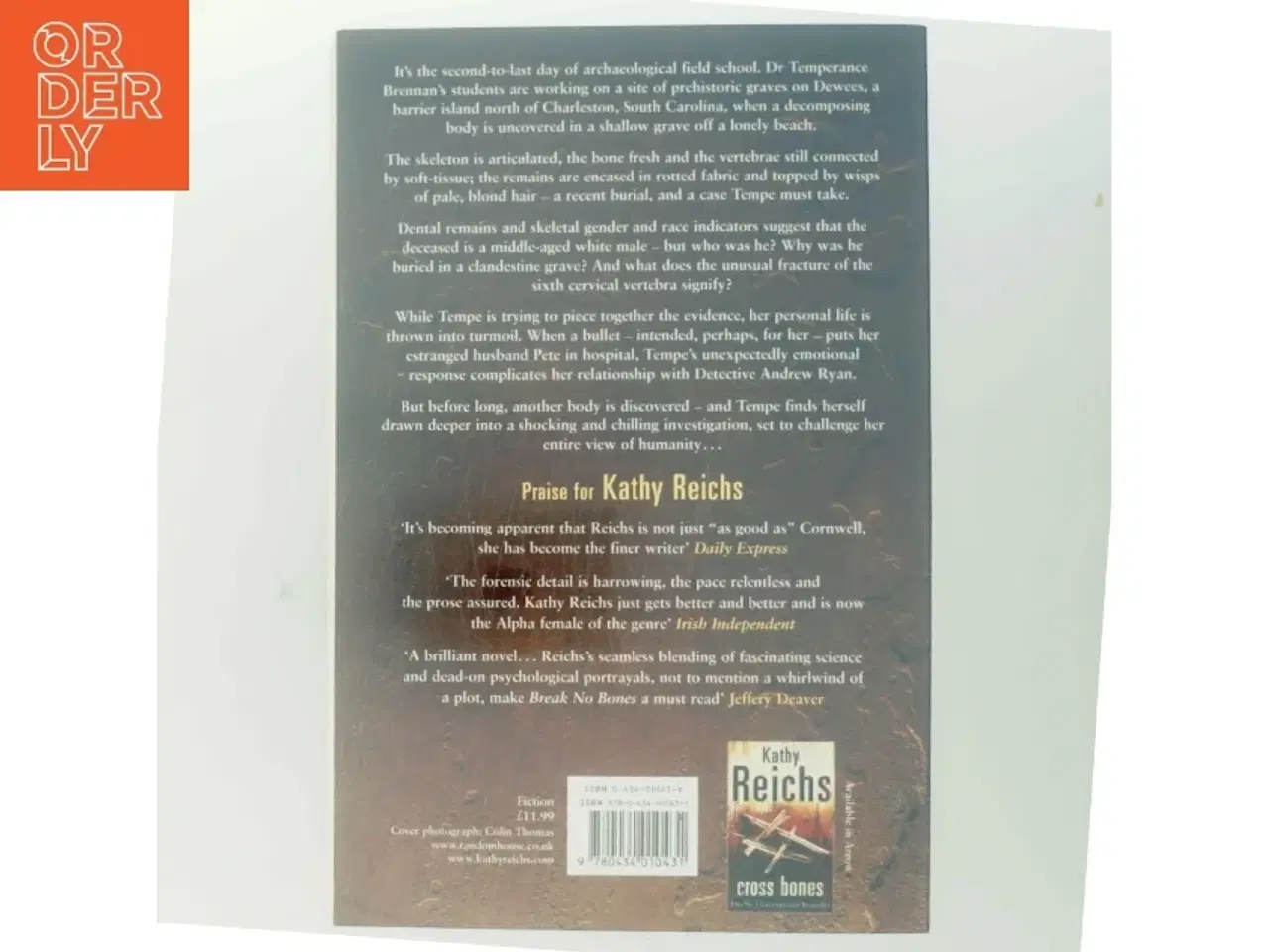 Billede 3 - Break no bones af Kathy Reichs (Bog)