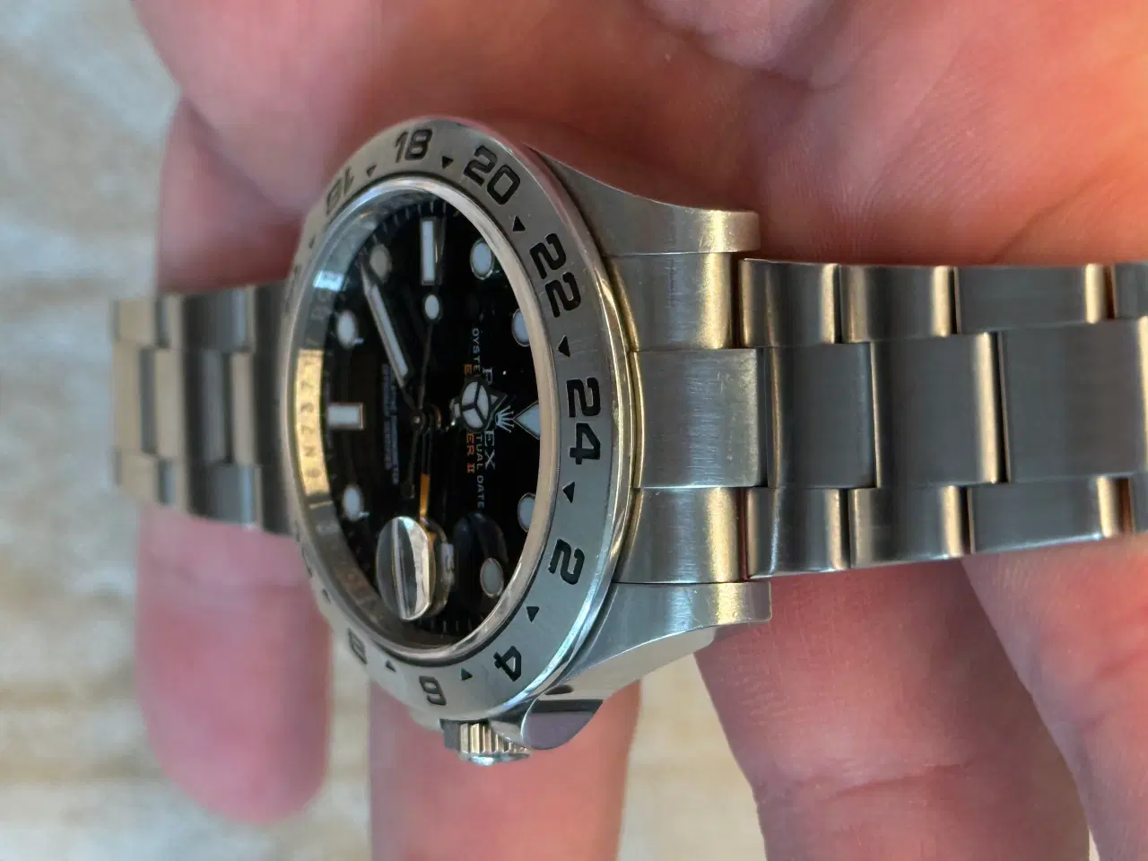 Billede 7 - Rolex Explorer II 216570 – 2013 – 42mm – Sort skiv