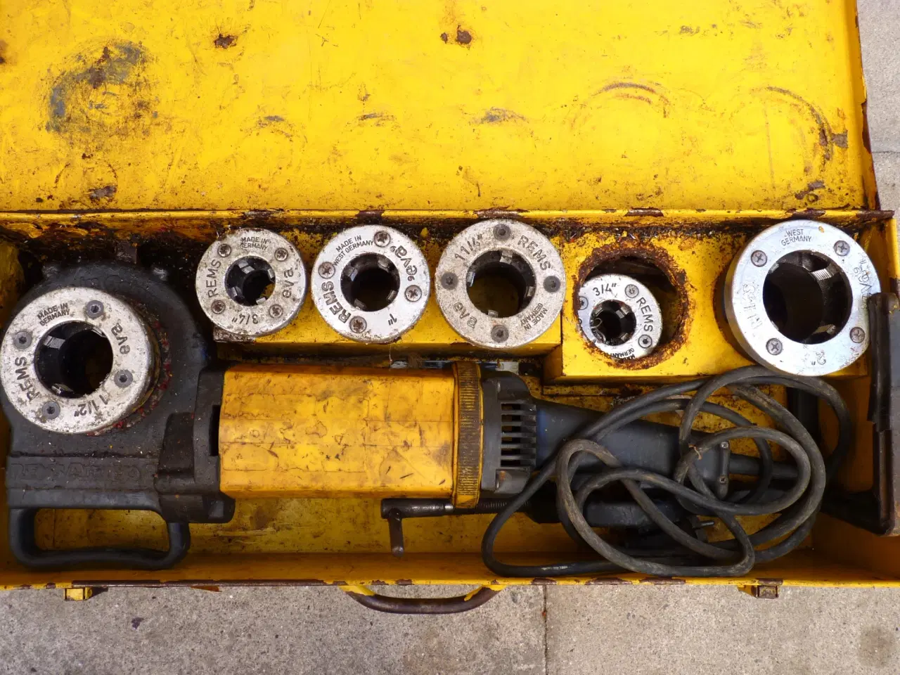 Billede 1 - Elektrisk Gevindskæresæt Rems Amigo 2. 230V