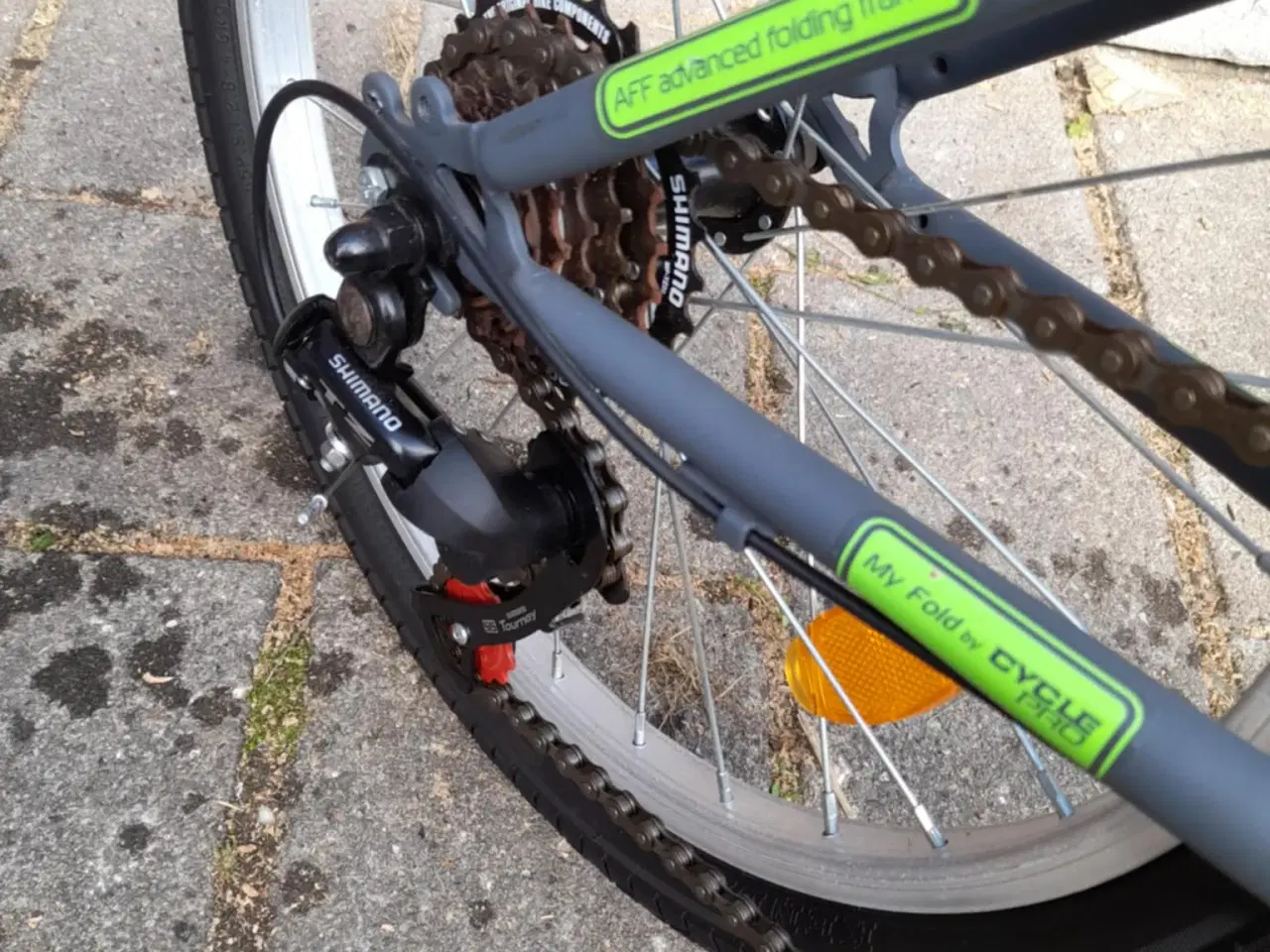 Billede 4 - Foldecykel 6 gear , som  ny