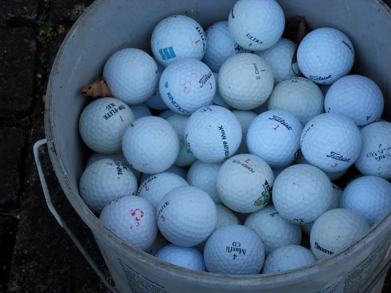 Billede 5 - Golfjern, Grafit og ståljern, bag og vogn