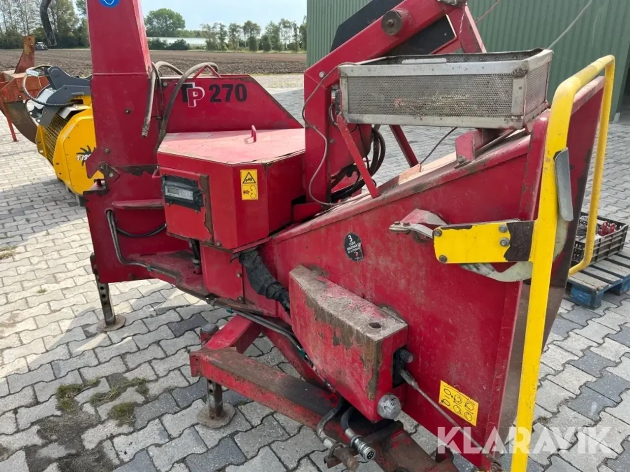 Billede 4 - Flishugger Tp 270 med spil