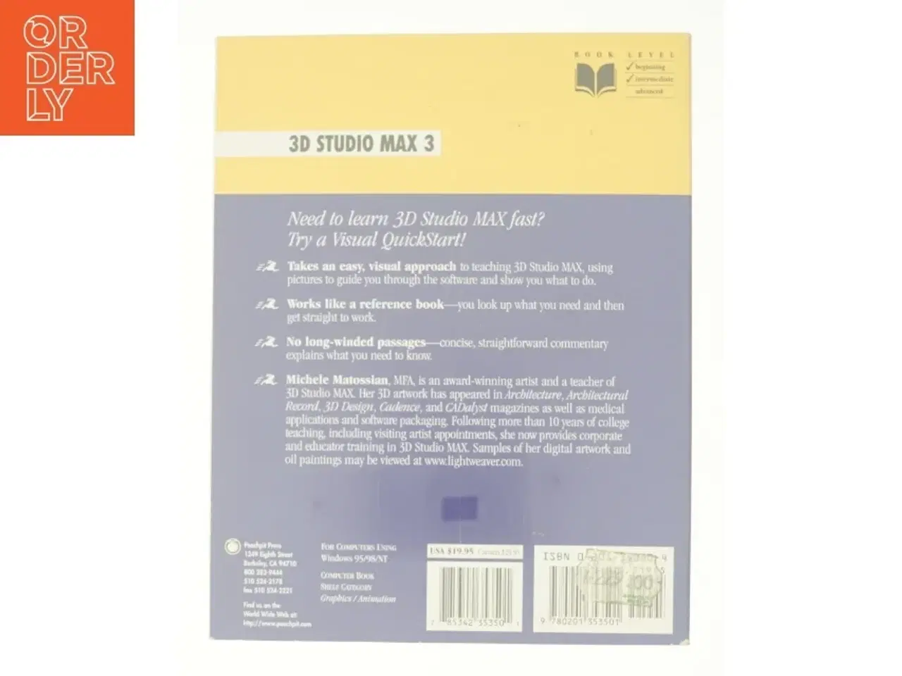 Billede 2 - 3D Studio Max R3 (Visual QuickStart Guide) af Michele Matossian (Bog)
