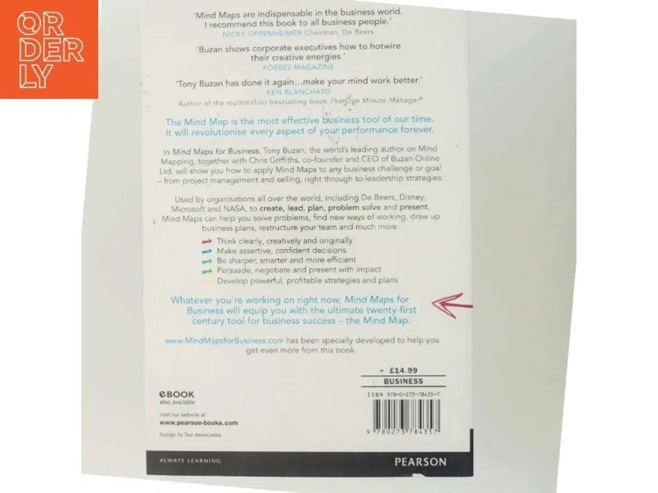 Billede 3 - Mind Maps for Business (Bog)