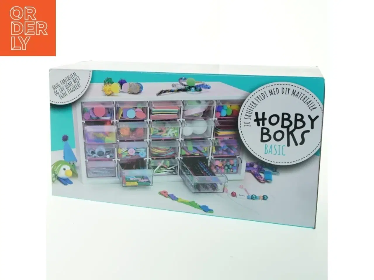 Billede 1 - Hobbyboks Basic med 20 skuffer, aldrig åbnet fra Nimo (str. 6,3x13,4x3,7 cm)