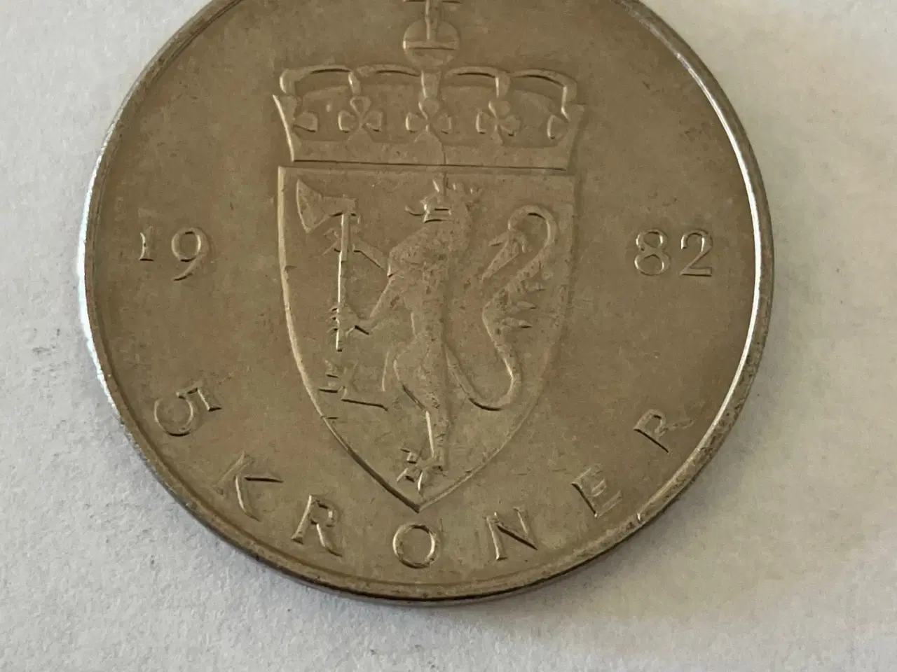 Billede 1 - 5 Kroner Norge 1982