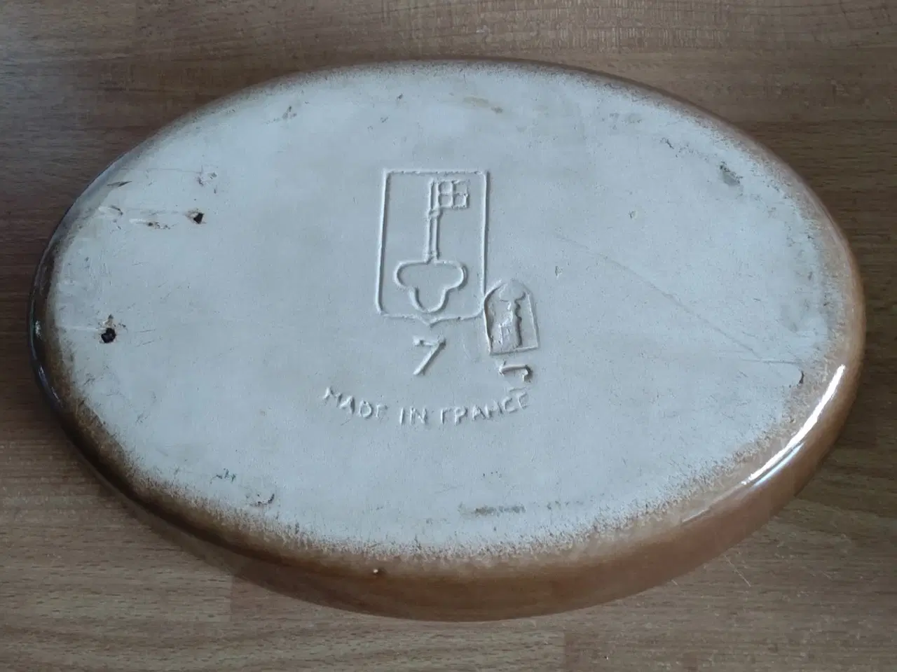 Billede 2 - 2 stk. ovale fade, La Bourguignonne stentøj