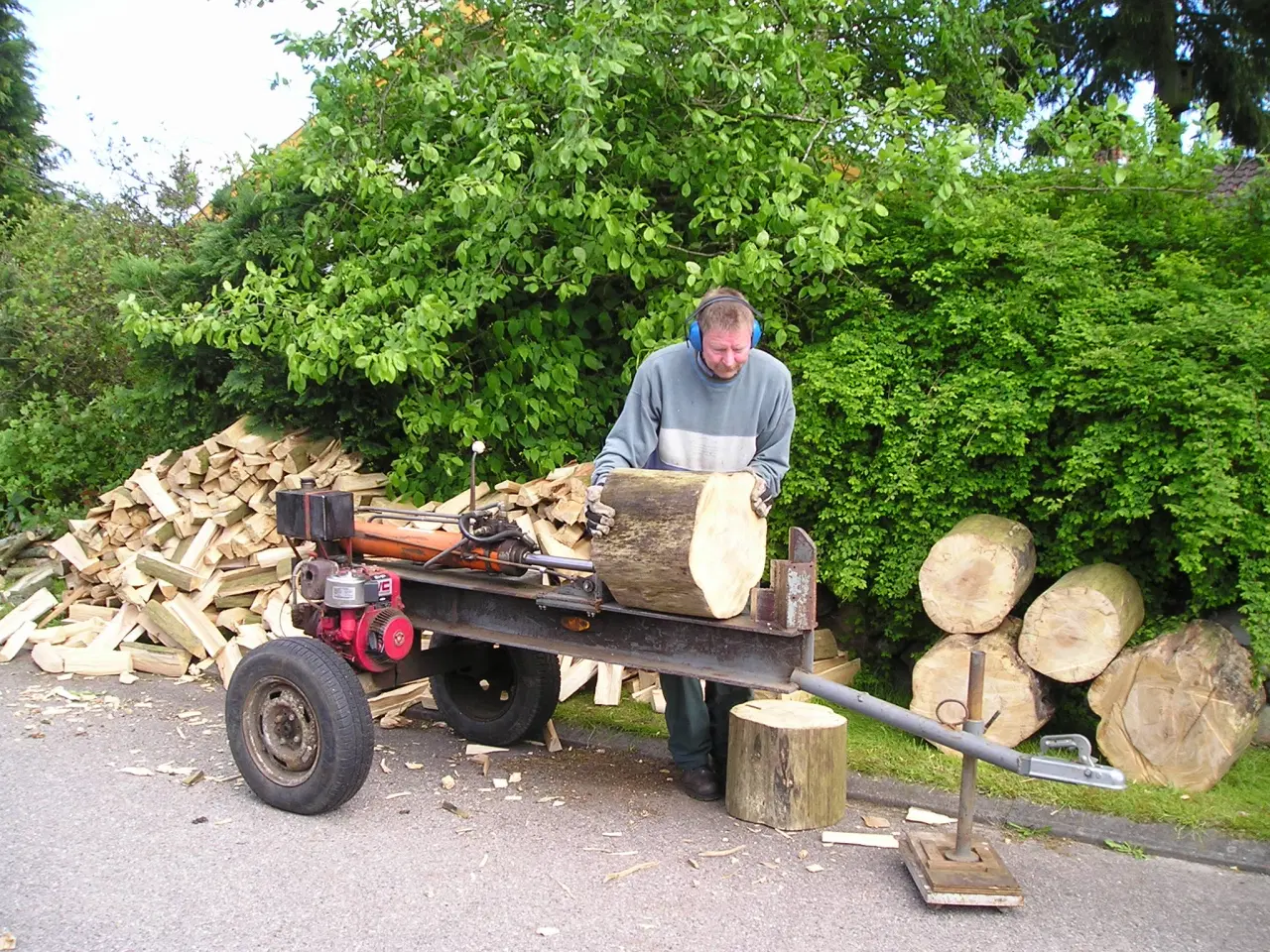 Billede 1 - MOBIL BRÆNDEKLØVER BENZIN  