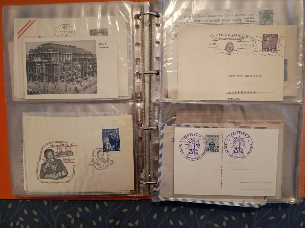 Billede 12 - Mappe med gamle breve