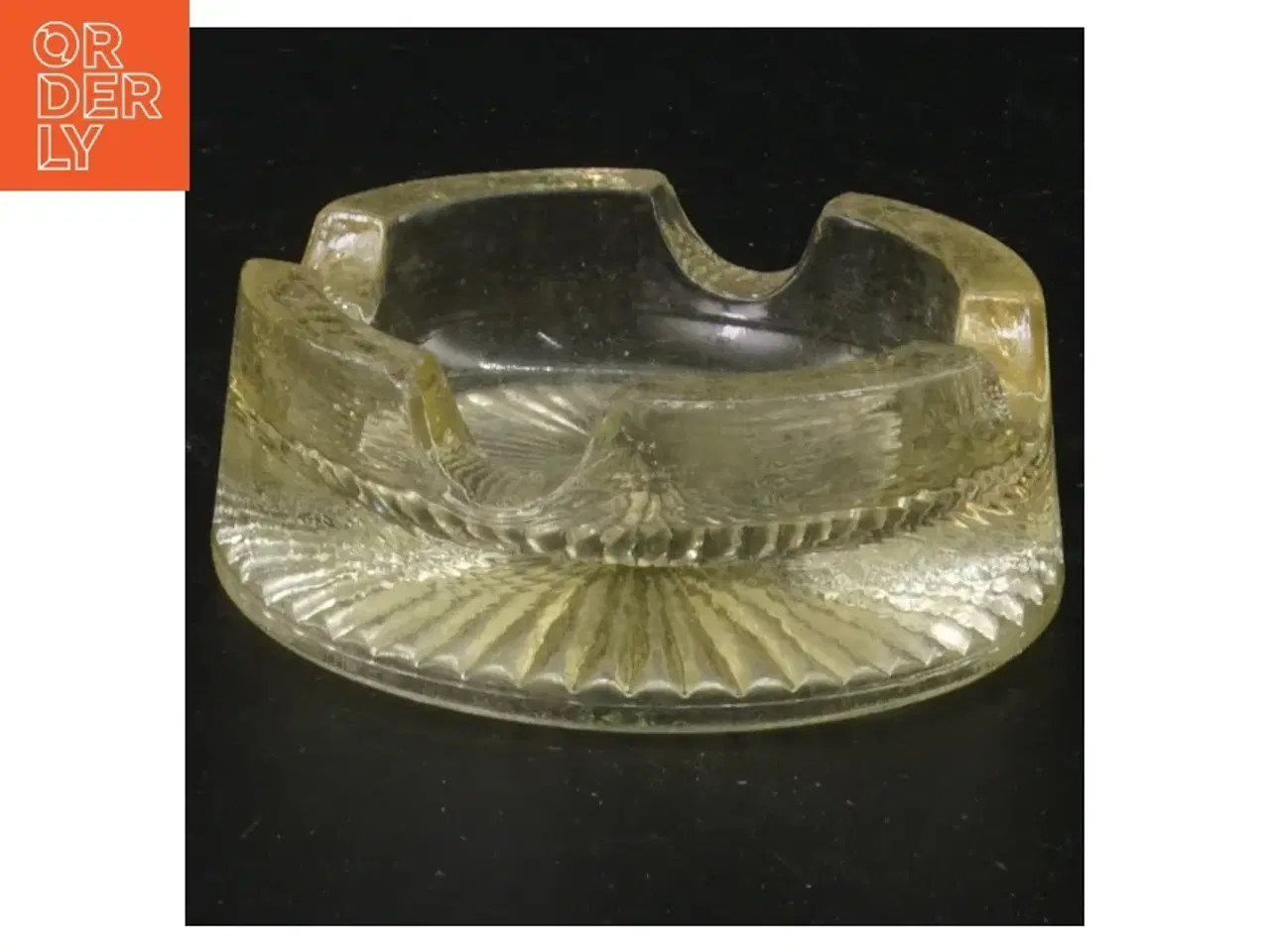 Billede 1 - Glas askebæger (str. Ø 9 x 4 cm)