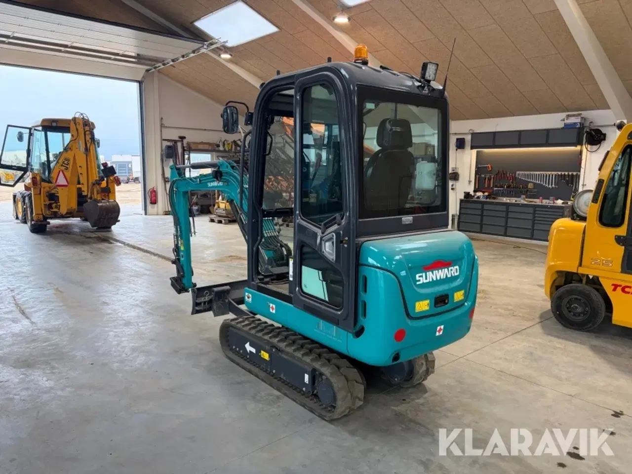 Billede 3 - Minigraver Sunward SWE 20F