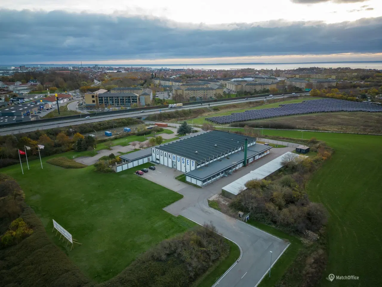 Billede 1 - Stort. fleksibelt erhvervslejemål på 460 m² – synlig beliggenhed ved E20 i Korsør