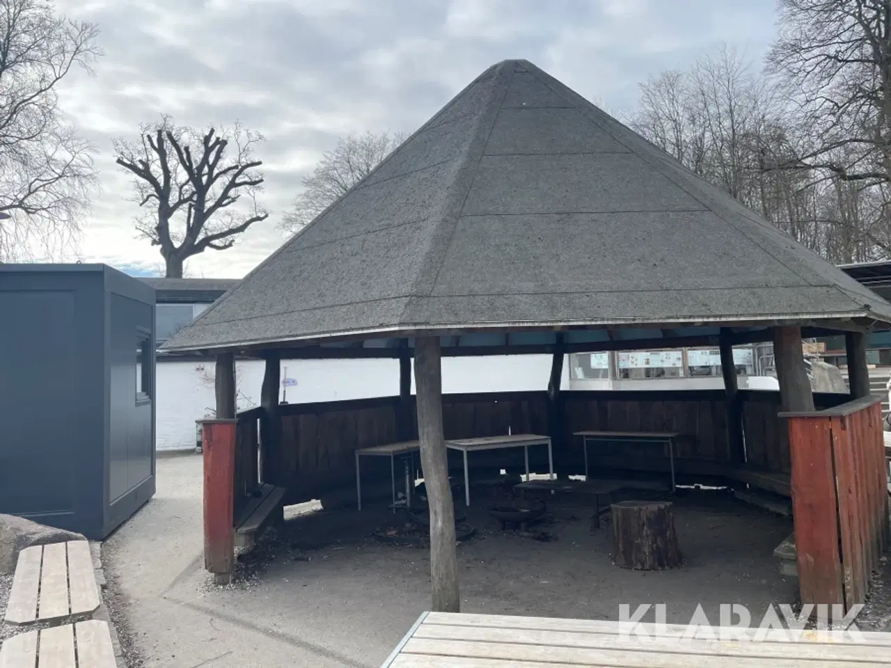 Billede 2 - Bål hytte