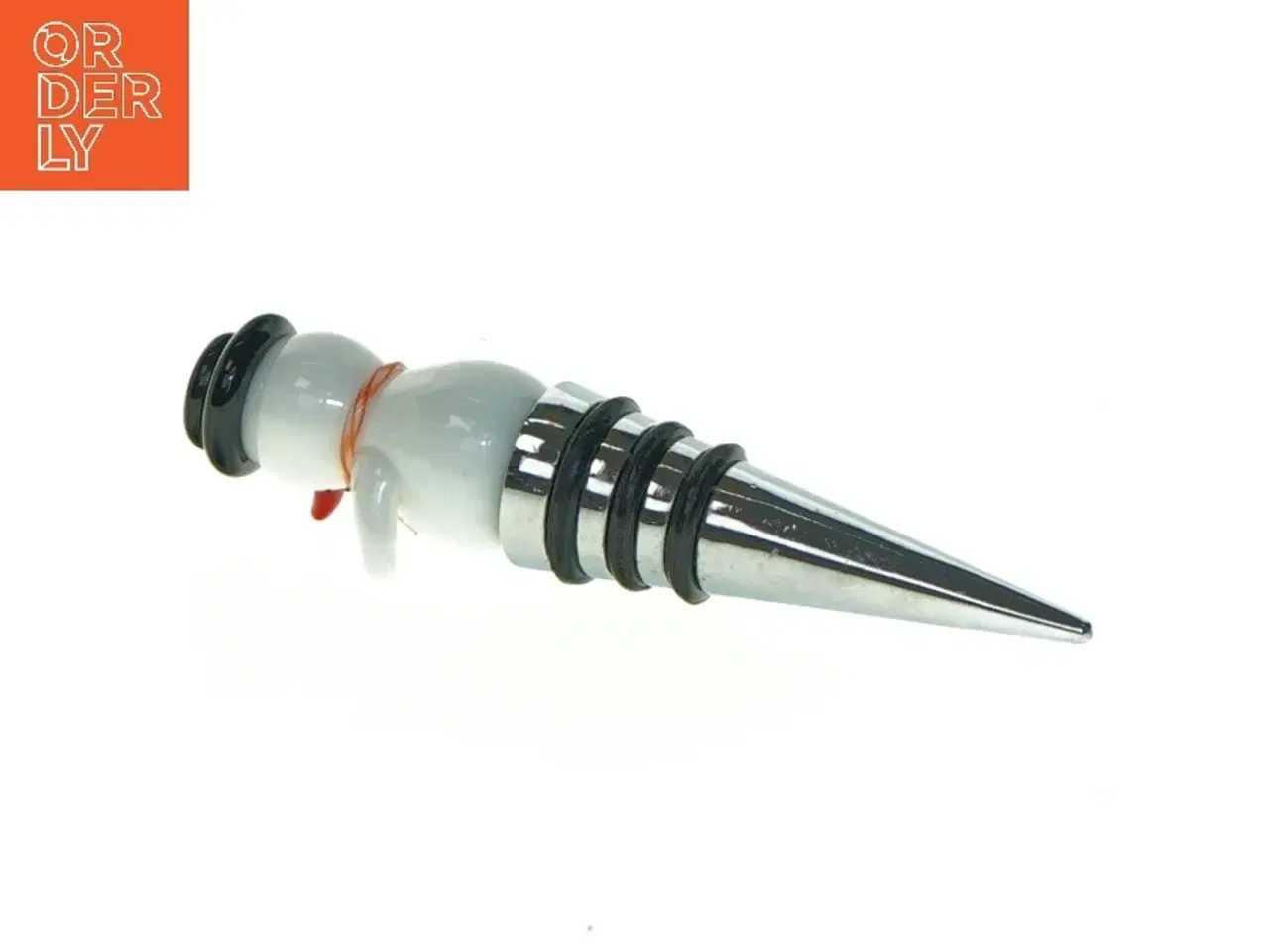 Billede 2 - Sneemand vinprop (str. 11 x 3 cm)