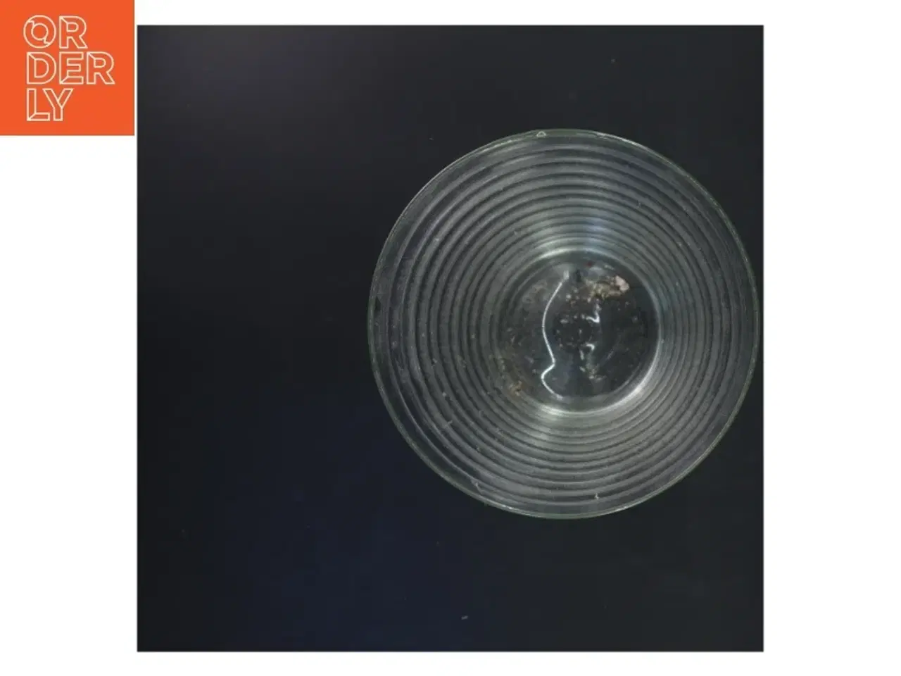 Billede 3 - Glasvase med riflet design (str. 28x18 cm)