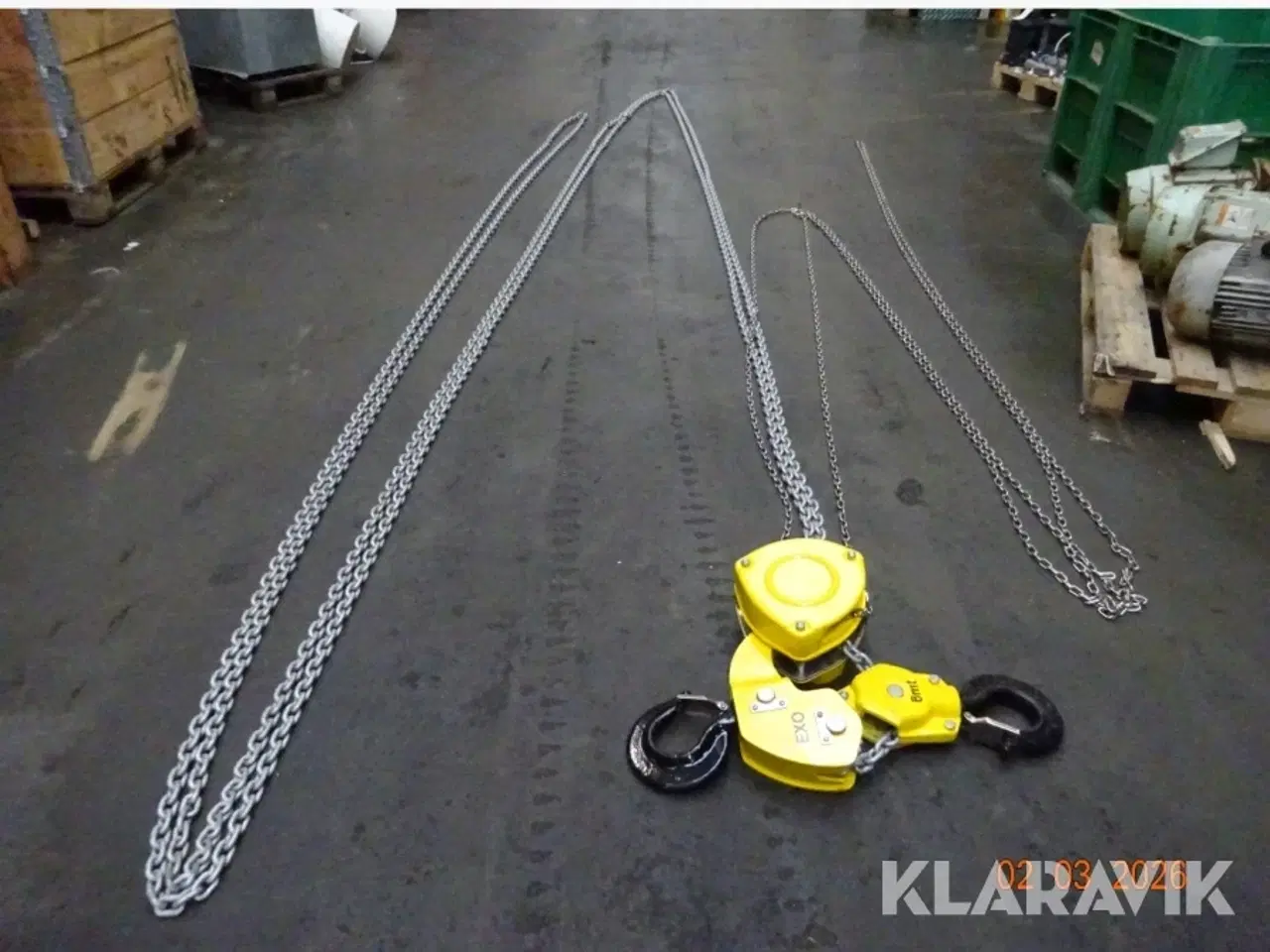 Billede 1 - Løftetalje Exo 6 tons