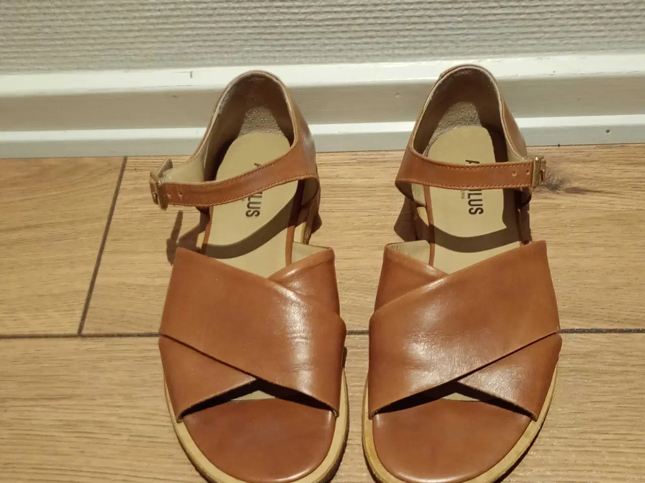 Billede 1 - Damesandaler, ANGULUS, skind, str. 37 1/2.
