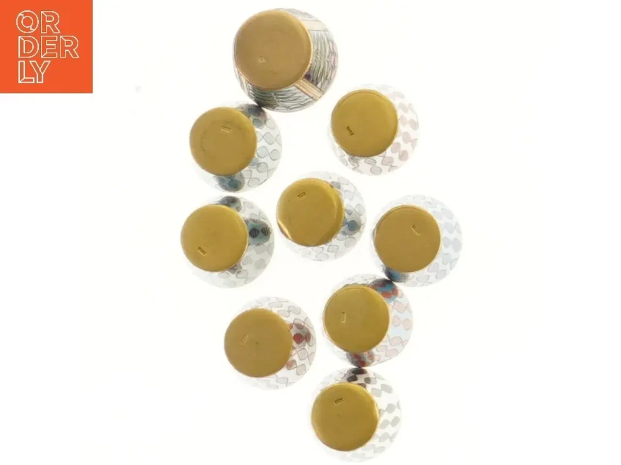 Billede 2 - Russiske vodkaglas, 9 stk. (str. 4 og 5 cm)