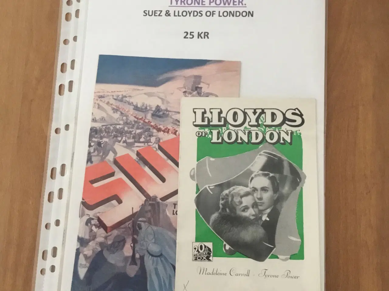 Billede 2 - TYRONE POWER    5 LOT